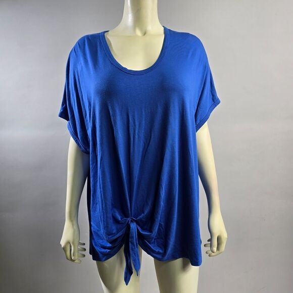 Karen Kane 0x Women's Blue Top R5 - Picture 1 of 4